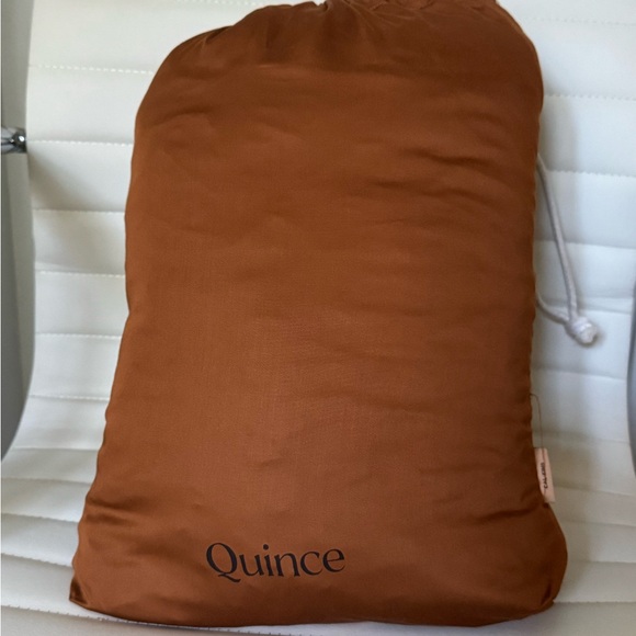 Quince Bamboo Terracotta Cal King 4 pc Bed Sheets - Picture 1 of 5